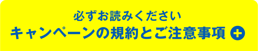 【必ずお読みください】キャンペーンの規約とご注意事項